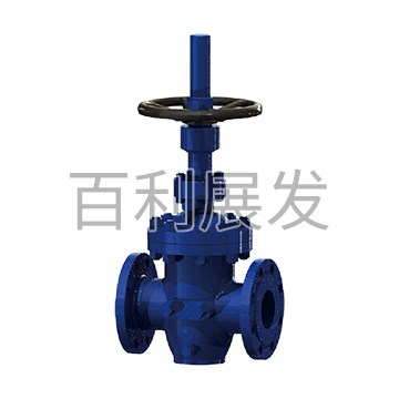 Flast Double Gate Valve Without Guide Hole