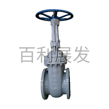 Manual parallel double gate valve